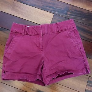 Red LOFT Rivera Shorts